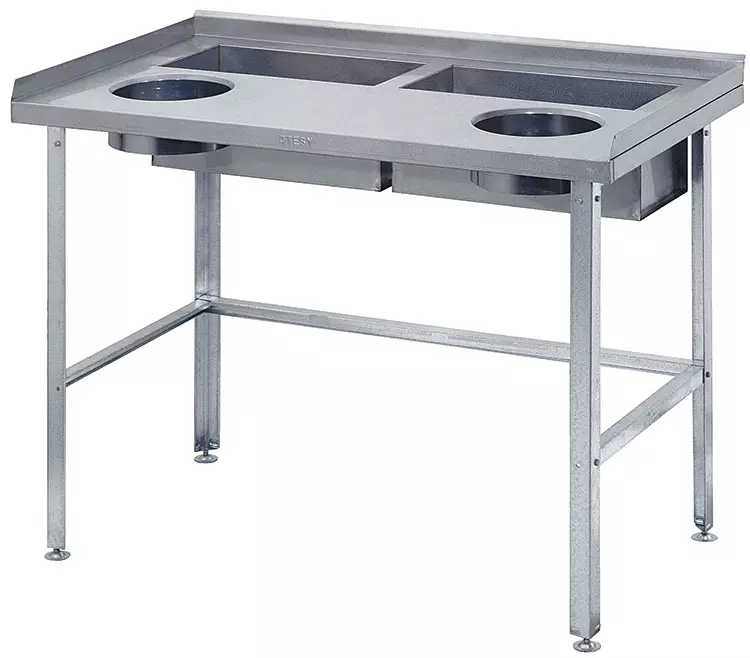 Стол для доочистки СО-С-2-1500.800-02 (СО-2/1500/800) Atesy