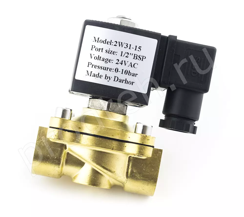 Клапан 2W31/24В (ZE-16/24) посудомоечной машины ММУ-1000М