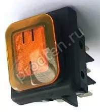 Переключатель B4MASK3LCXXXX000 (оранжевый) электрокотла КПЭМ Абат