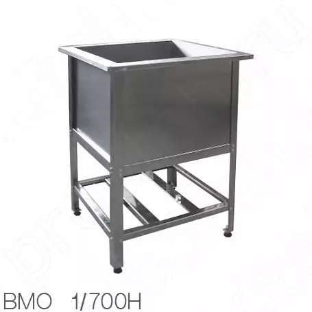 Ванна моечная односекционная Эконом НК ВМО1-700ЭНК-М (0.5 мм, нерж.)