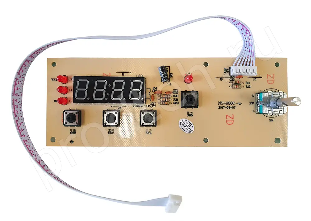 Плата управления индукционной плиты HURAKAN HKN-ICF70D2V