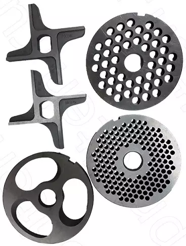 Нож подрезной фрезерованный без бурта мясорубки М-600, МИМ-600, МИМ-600М