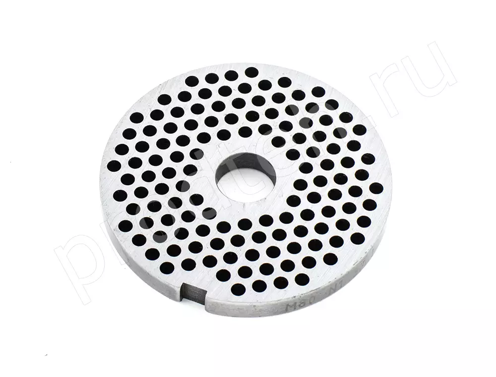 Решётка 3 мм МИМ-822 для мясорубки М-75 (УКМ-10), М-50С, МИМ-80