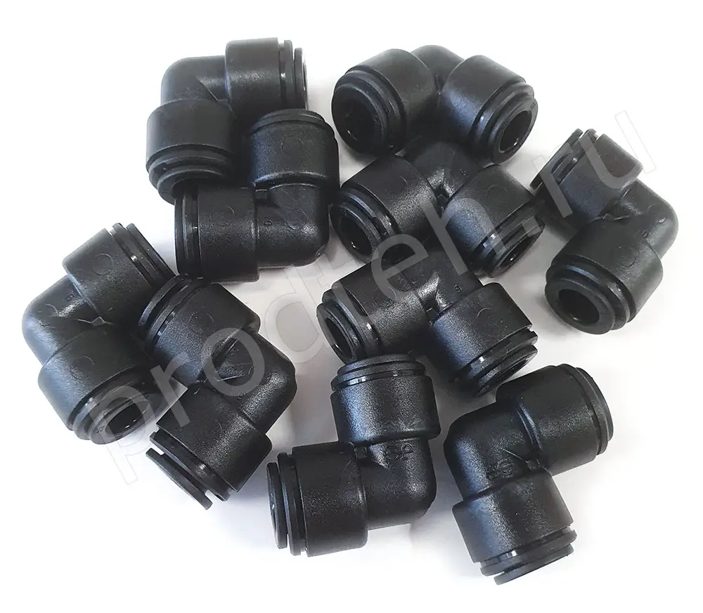 Фитинг угловой KEL1185A  Ø8F-Ø8M (10 шт.)