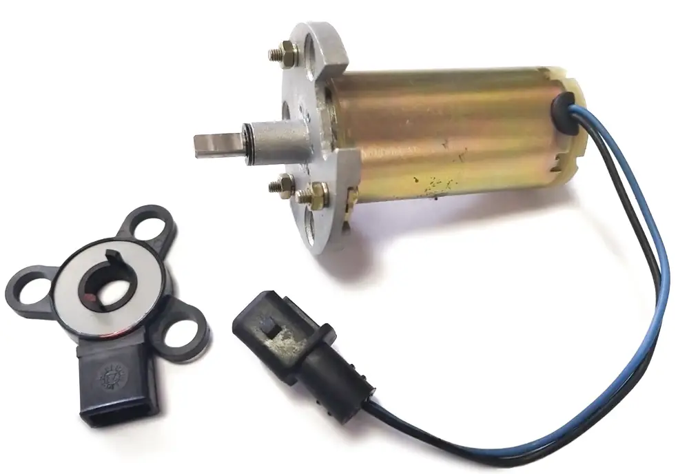 Привод заслонки (аналог двигатель коллекторный 25GA-RC385-1228 с резистором)