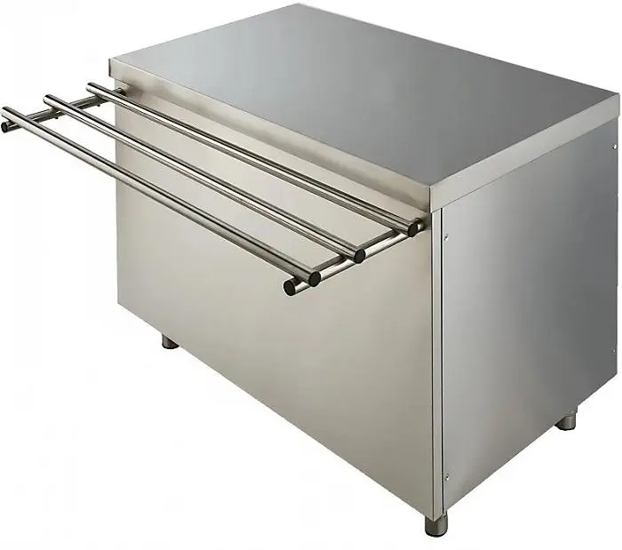 Прилавок горячих напитков без полок ПН-15/7Н-01 (Мастер) Rada