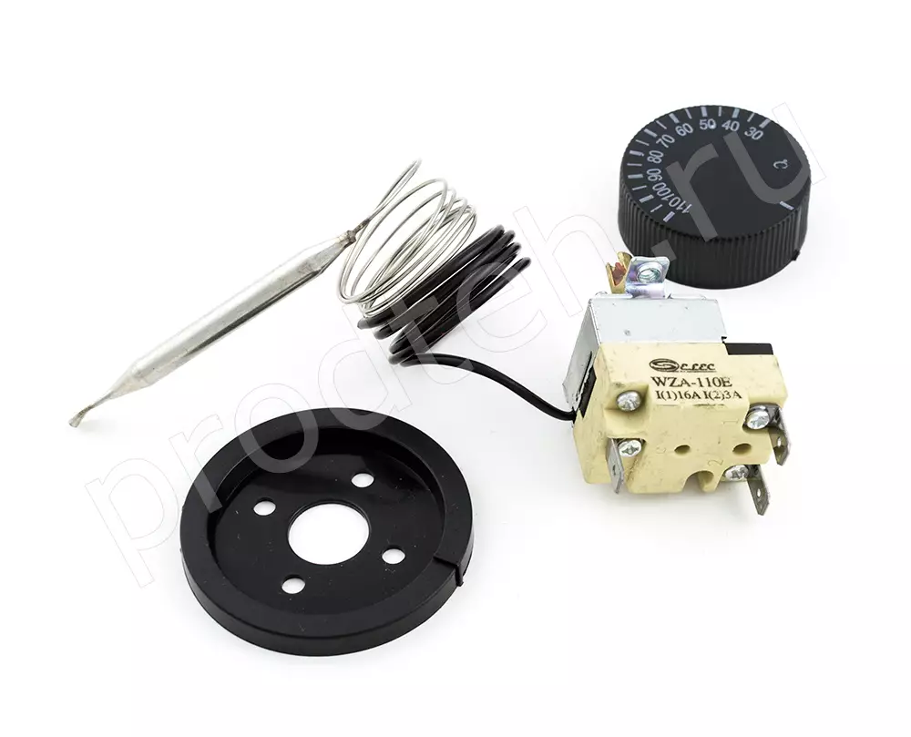 Терморегулятор WZA-110E (30-110 °C) для наливных кипятильников (капилляр 1,0 м)