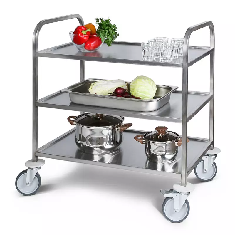 Тележка сервировочная ТС-3 3 полки ТММ