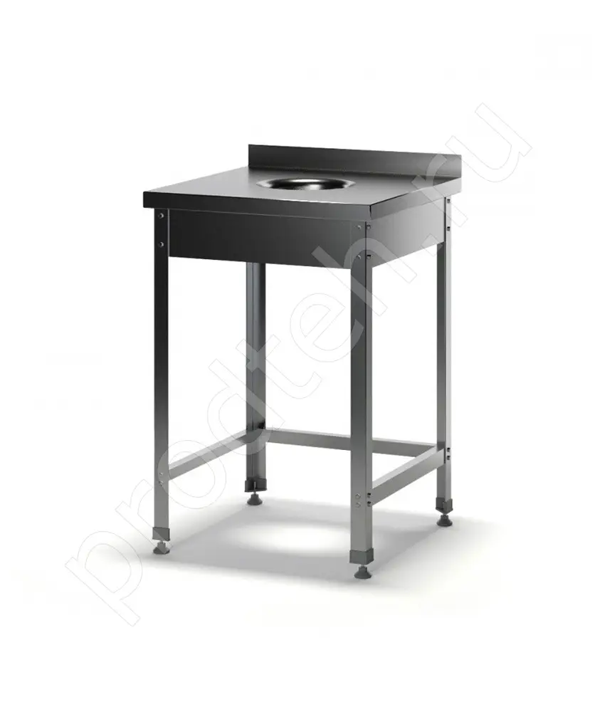 Стол для сбора отходов ССО-2/1200/600 для сбора остатков пищи