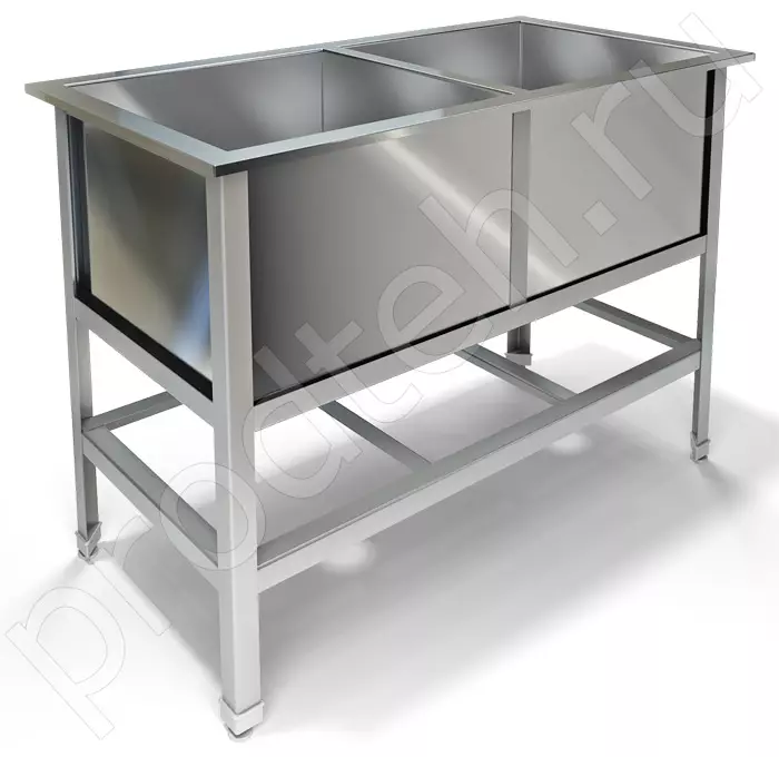 Ванна моечная двухсекционная ВМ-21/530 Техно ТТ