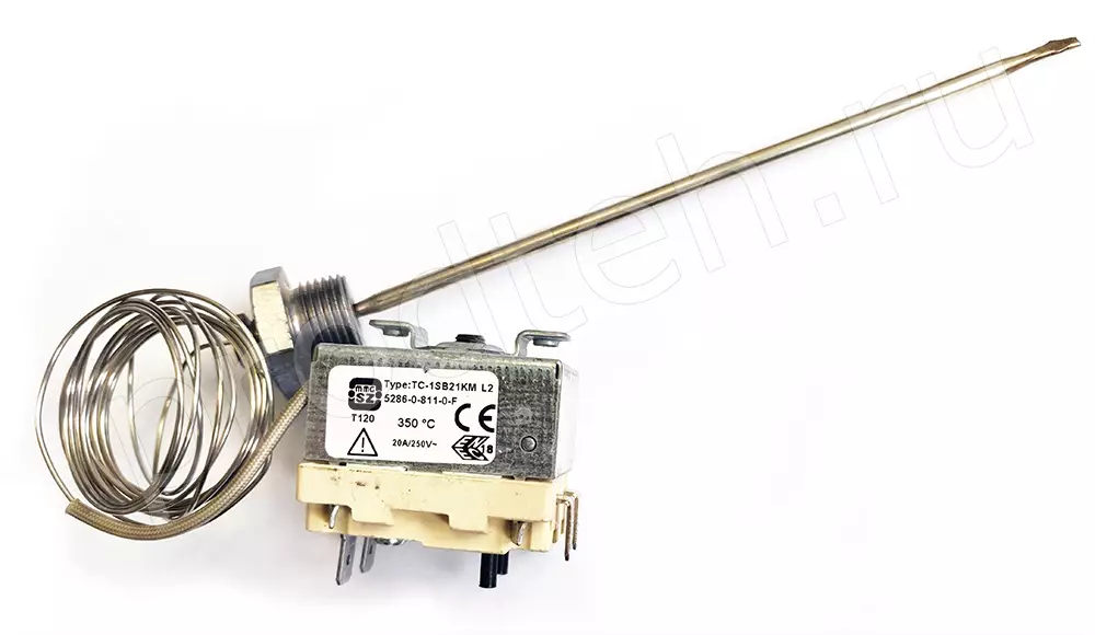 Термоограничитель TC-1SB21KM L2 5286-0-811-0-f (350 °C) на плиты, шкафы (Проммаш)