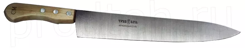 Нож для мяса НМБ 455 мм С232 (Поварская тройка)