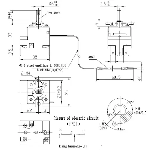 WZA-400E (50-400 °C)