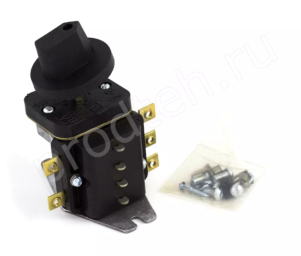 Переключатель ППКП-25А для электроплит малая ручка