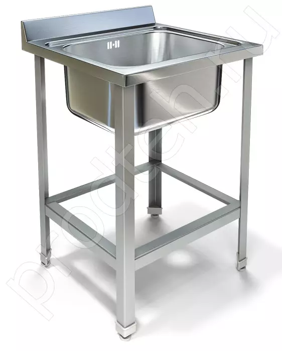 Ванна моечная односекционная ВМ-11/456 Техно ТТ цельнотянутая