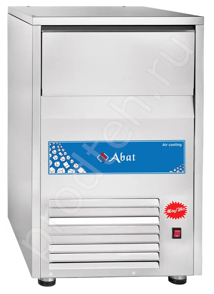 Льдогенератор кубикового льда Abat ЛГ-46/25К-02