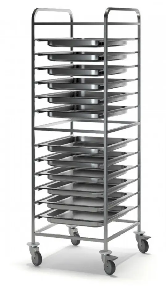 Тележка шпилька НШ 445/610/1700 ТММ для противней 400х600мм