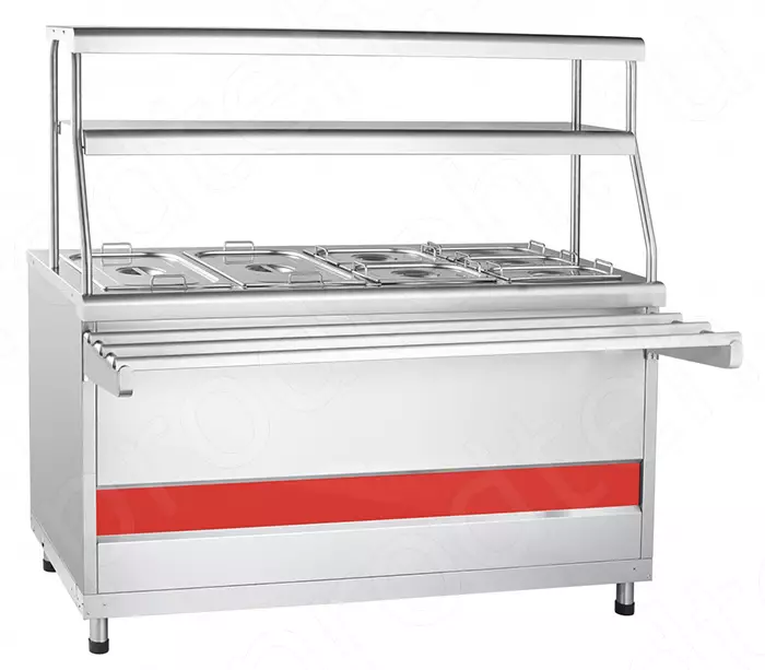 Мармит 2-х блюд 7 гастроёмкостей ПМЭС-70КМ-80 (Аста) Абат