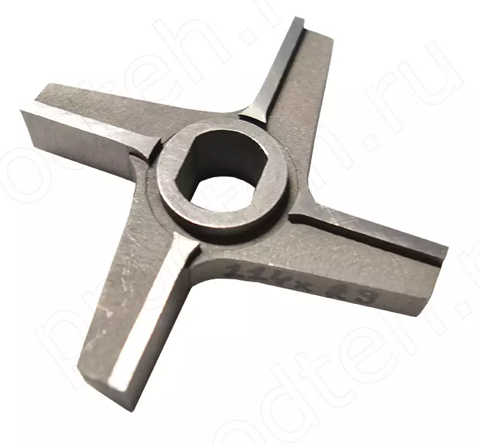 Нож двусторонний d 29 мм для мясорубки-волчка В-2-114