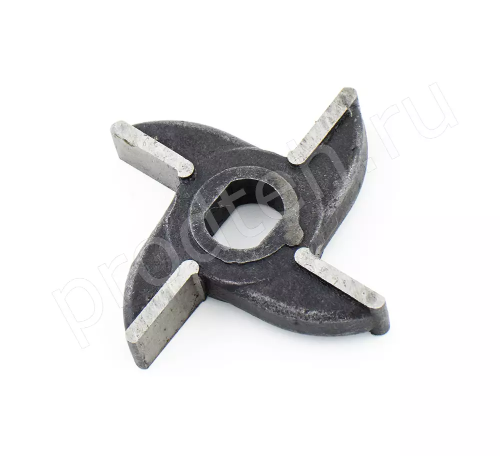 Нож двусторонний МИМ-822 мясорубки М-75 (УКМ-10), М-50С, МИМ-80