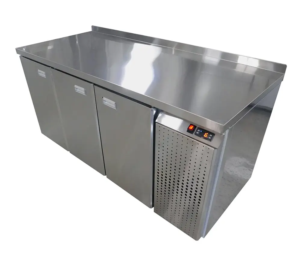 Стол холодильный с бортом 3 двери СХП-3Д-183/50