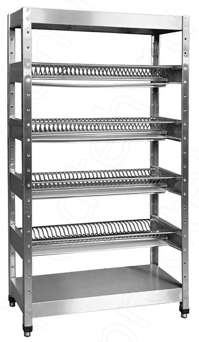 Стеллаж кухонный для тарелок ССТ-4-2 Абат
