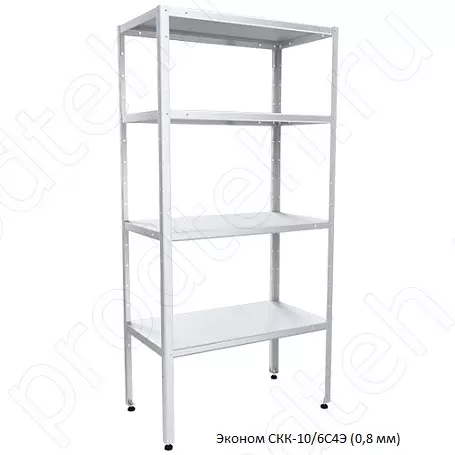 Стеллаж кухонный Эконом СКК-10/6С4Э