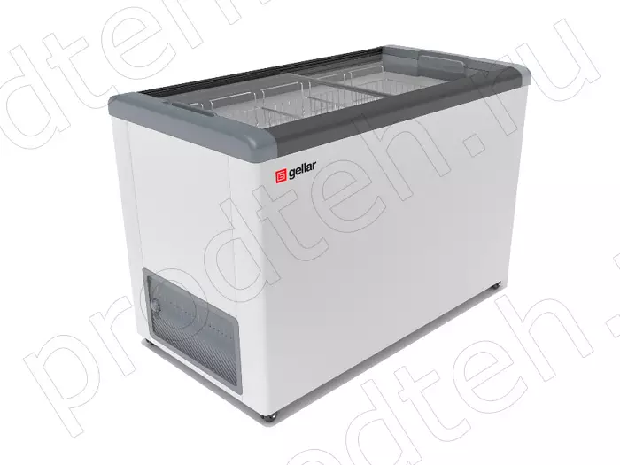 Ларь морозильный FG 400 C Gellar прямое стекло