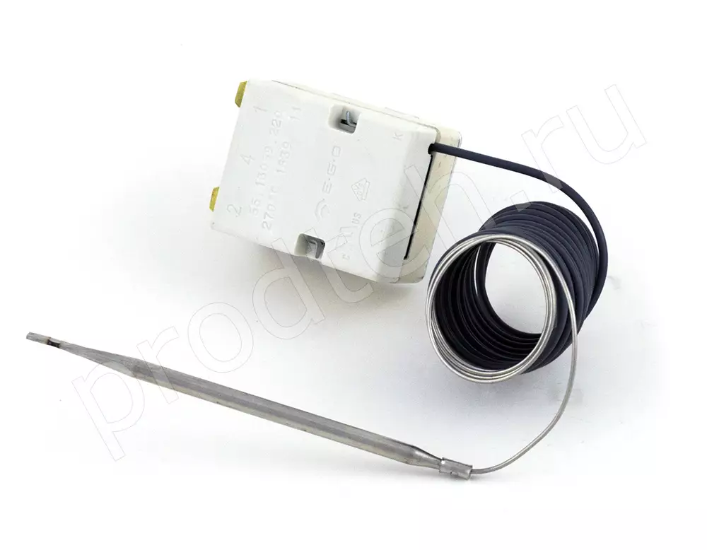 Терморегулятор EGO 55.13059.220 (50-270 °C) на плиты ЭП, шкафы ШЖЭ, сковороды ЭСК Абат