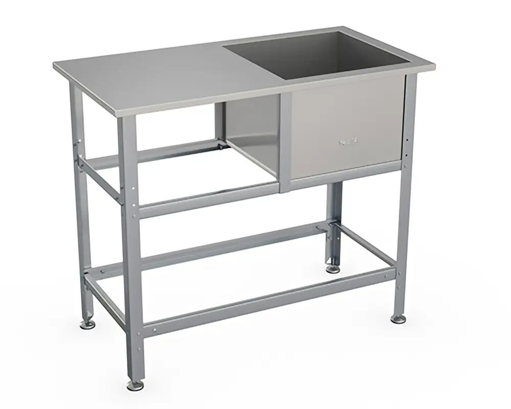 Ванна моечная с рабочей поверхностью ВСМС-Б-1.700-1550.800-02 (ВСМС-1/700) Atesy