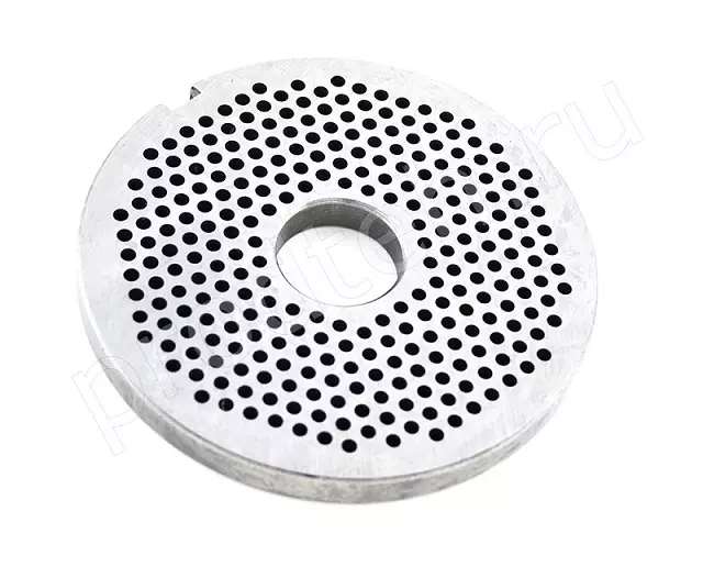 Решётка 3 мм МИМ-300.00.016 для мясорубки МИМ-300, МИМ-300М, МИМ-350 (под бурт)