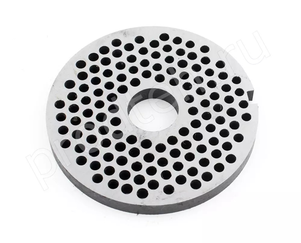 Решётка 5 мм МИМ-600.01.005 мясорубки МИМ-600/МИМ-500, М-600 (под бурт)