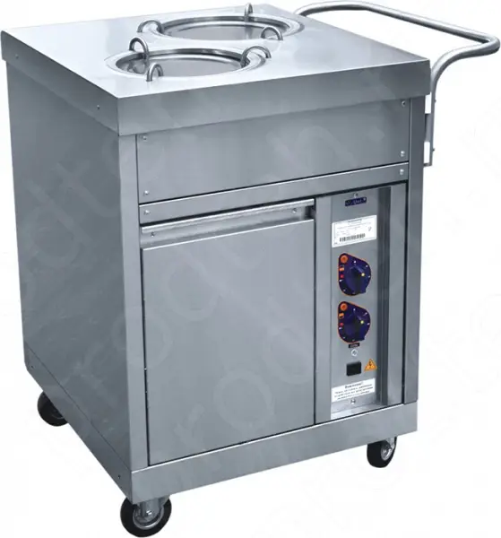 Прилавок для подогрева тарелок передвижной ПТЭ-70КМ(П)-80 (Аста) Абат