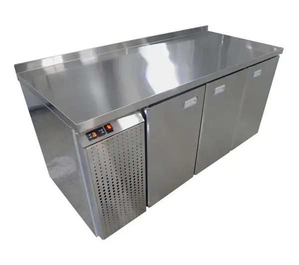 Стол холодильный с бортом 3 двери СХП-3Д-183/60