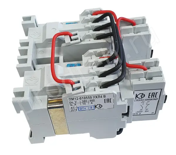 Пускатель магнитный ПМ12-010550 220 В  4з+2р для МИМ-300М, МИМ-350, МИМ-600М, МИМ-80