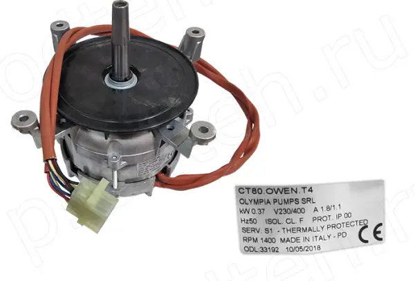 Двигатель CT80.OWEN.ZC (FIR) для крыльчатки ПКА Абат новый 120000060635