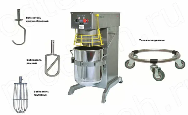 Взбивальная машина МВ-40 Торгмаш