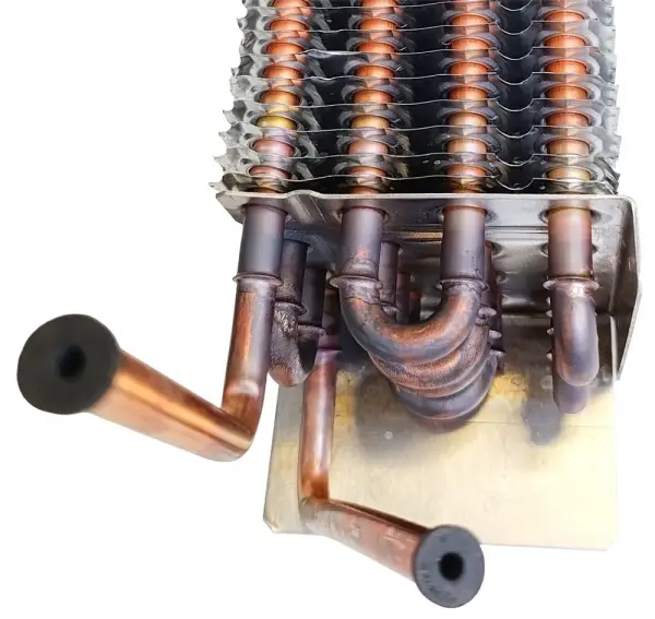 Батарея испарителя CM110-S (4х4х300, квадр.) патрубок 115мм шкаф Low Cost 2903080d цена