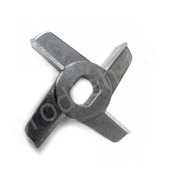 Нож двусторонний МИМ-300.01.004 (ХРОМ) для мясорубки МИМ-300, МИМ-300М, МИМ-350, ТМ-32, М-250