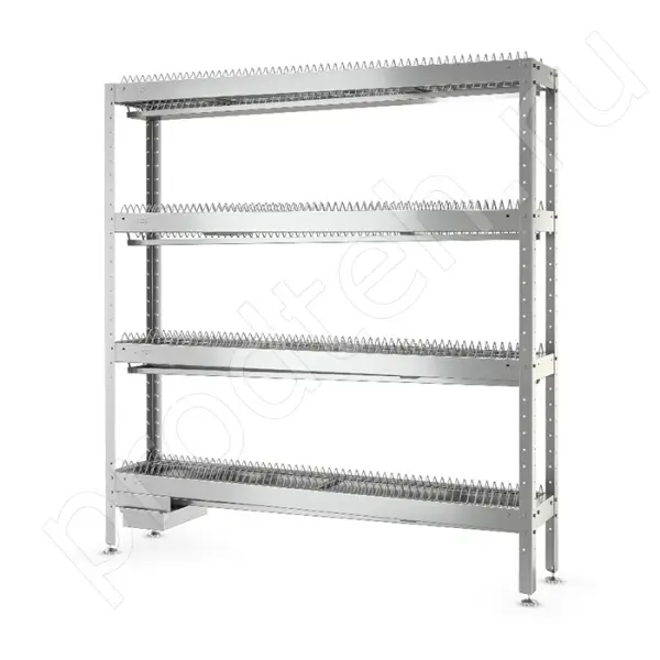 Стеллаж кухонный СКТ-С-1500-02-Н Atesy для тарелок