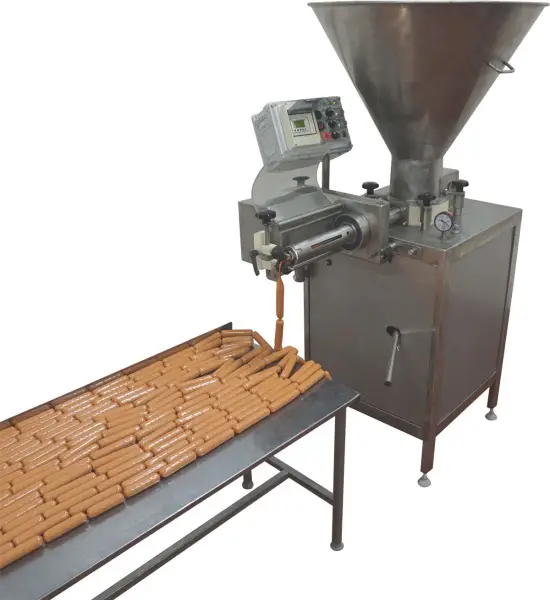 Шприц вакуумный перекрутчик для колбас, сосисок, роторный ИПКС-047МП(Н) Эльф 4М