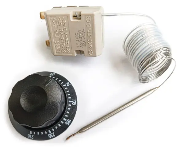 Терморегулятор ZA300C-556-12F АН15 (WYG270K-001 50-270 °C) для духовых шкафов ШЖЭП, ПЭП цена