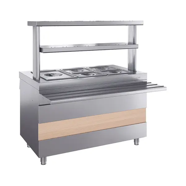 Мармит 2-х блюд М2-1200-02-СО Ривьера Atesy с полками