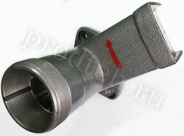 Корпус мясорубки МИМ-600.01.200 (горловина) МИМ-600, МИМ-600М (до 11.12 г.) Торгмаш