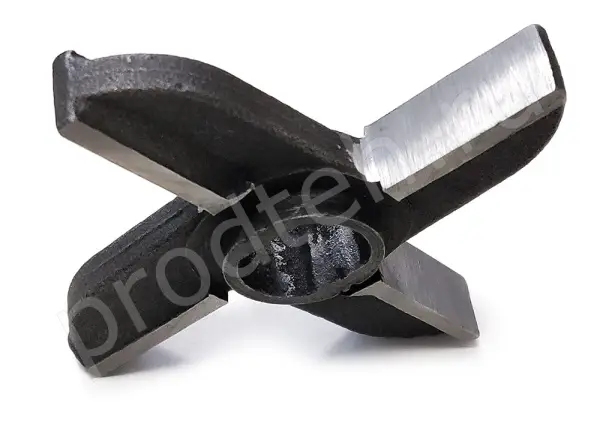 Нож двусторонний МИМ-600 с буртом фрезерованный