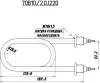 ТЭН-70В10/2,0J220 КЭНД-50 Термаль размеры