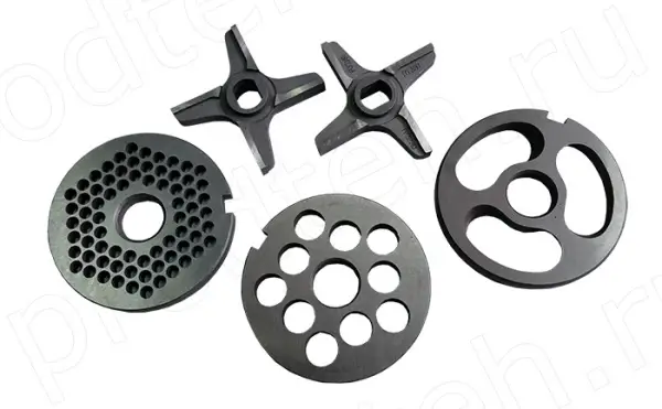 Комплект ножей без бурта для мясорубки ТМ-12 d 70 мм (фрезерованный)