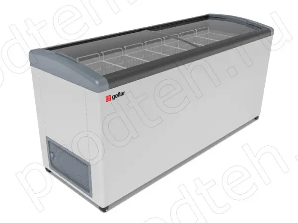 Ларь морозильный FG 700 E Gellar гнутое стекло