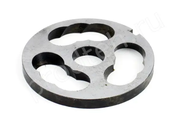 Нож подрезной МИМ-600.01.003 мясорубки МИМ-600, МИМ-500, М-600 (фрезерованный, под бурт)