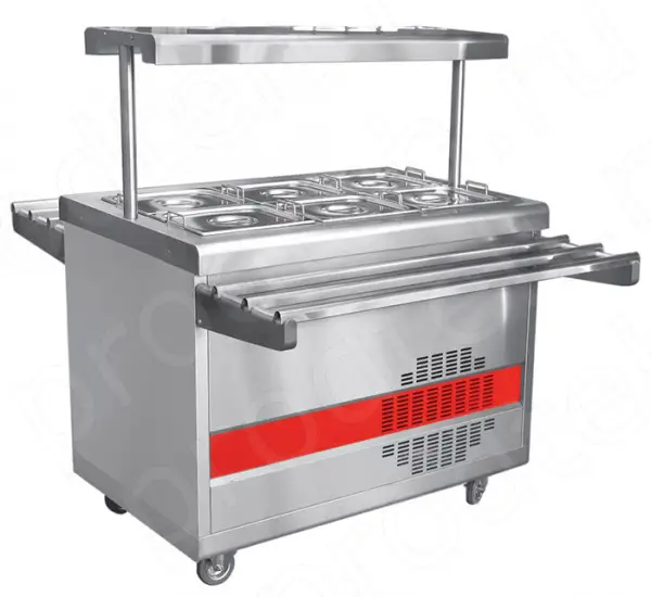 Прилавок холодильный ПВВ(Н)-70ПМ-НШ (передвижной) Абат